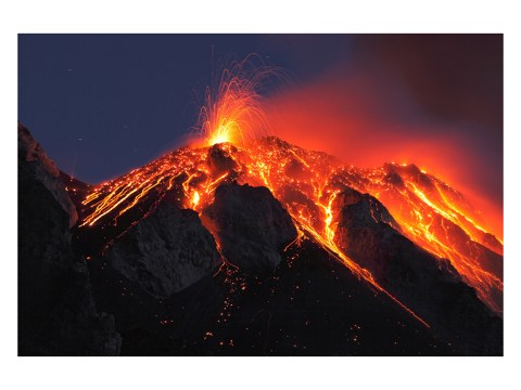 Photo de volcan