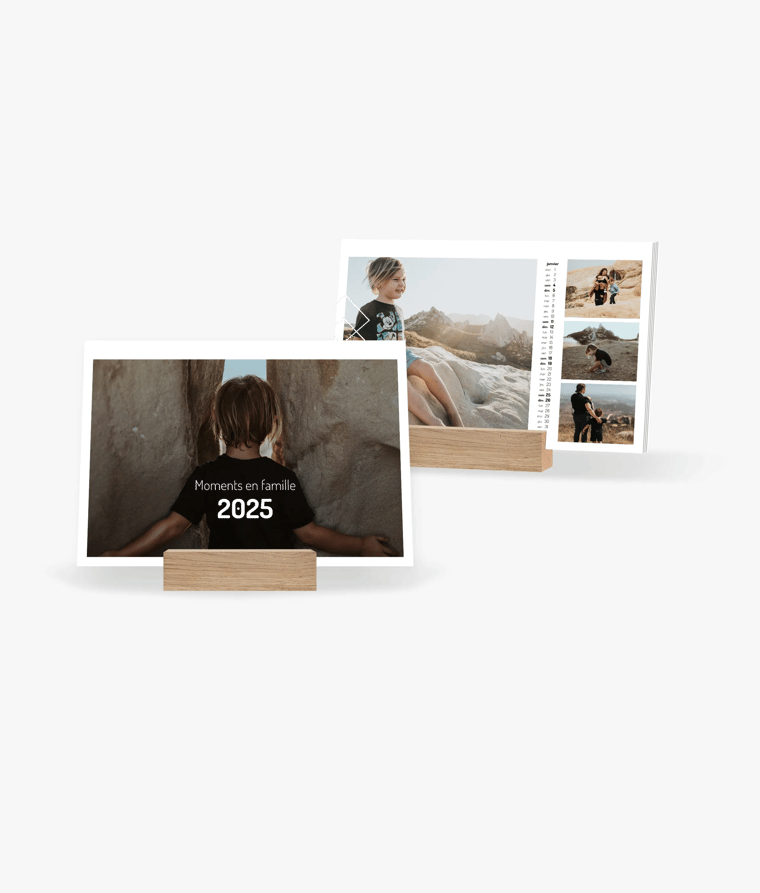 Calendrier de bureau Souvenirs