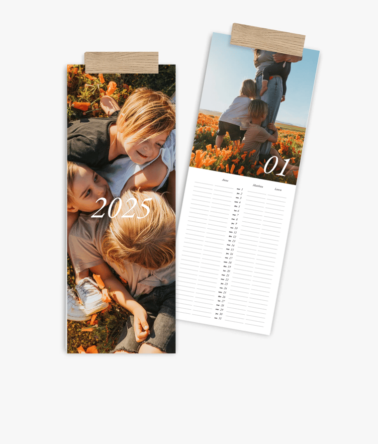 Calendrier familial We are Family